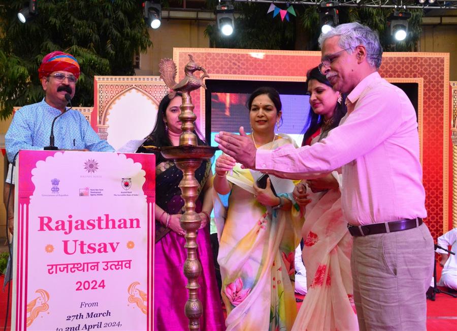 बीकानेर हाउस के चांदनी बाग में राजस्थान उत्सव-2024 का आयोजन